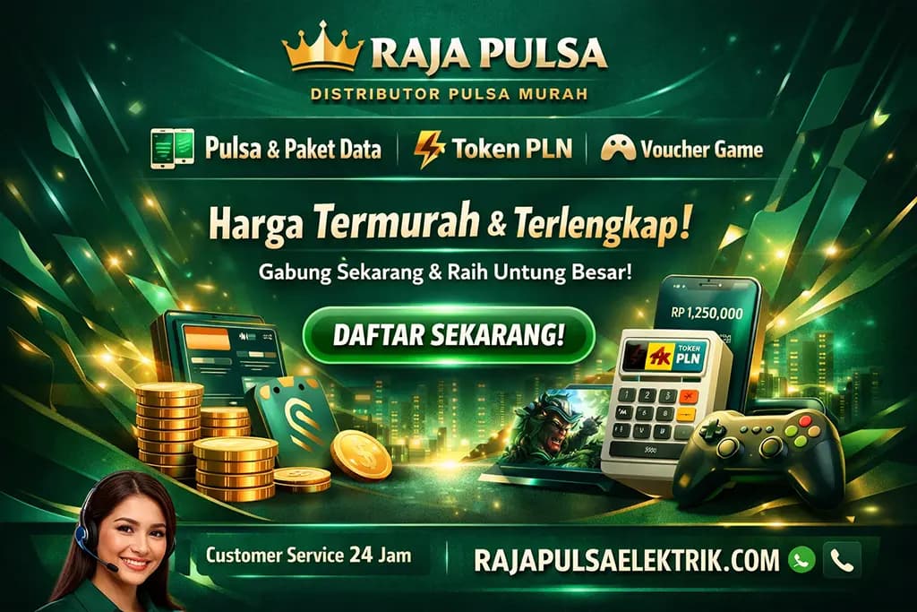 Cara transaksi isi pulsa