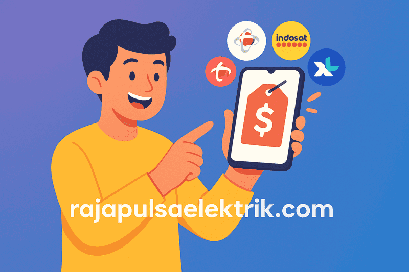 Cara Dapat Pulsa Murah Semua Operator, Tanpa Ribet