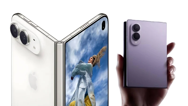 Perang HP Lipat Memanas! iPhone Duo Tantang Samsung Galaxy Z Fold 8, Siapa Juara Sebenarnya?