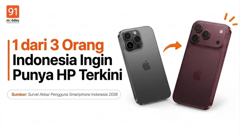 1 dari 3 Orang Indonesia Gila Upgrade HP, Kamu Salah Satunya?