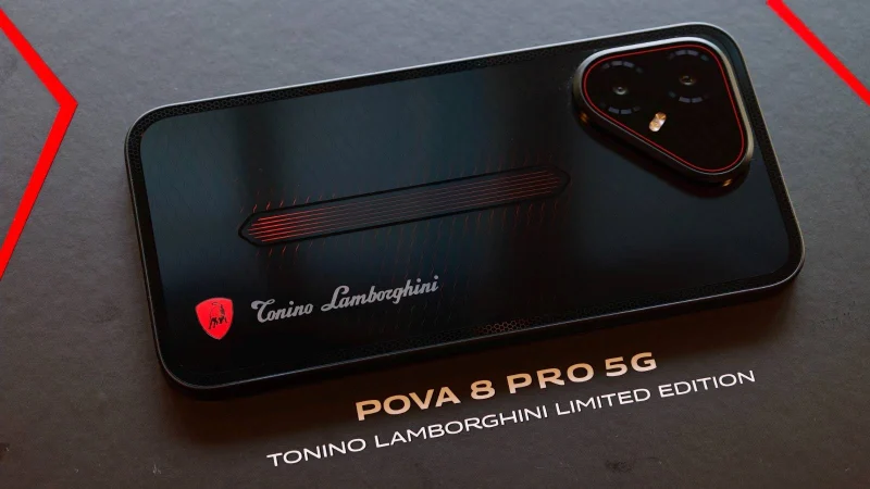 Rilis Tecno Pova 8 Pro Edisi Tonino Lamborghini: Performa Gaming Secepat Supercar?