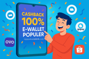 Cashback 100% E‑Wallet Populer