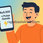 isi Rp5.000 dapat pulsa ganda